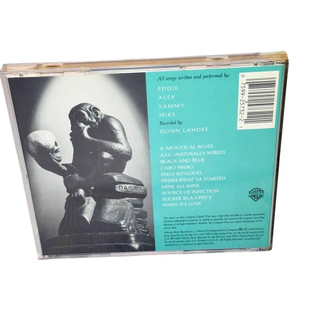 Van Halen OU812 CD Album 1988 Rock Music Original US Release Tested - Picture 2 of 7